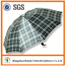 Top Quality Latest Parasol Print Logo transparent 3 fold umbrella